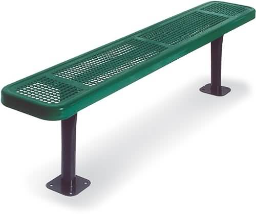 image of Classic (12in Planks) Thermoplastic Bench (6ft-8ft)