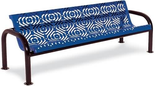 image of Fiesta Contour Bench W/ Back