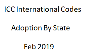 image of ICC Code Adoption by State